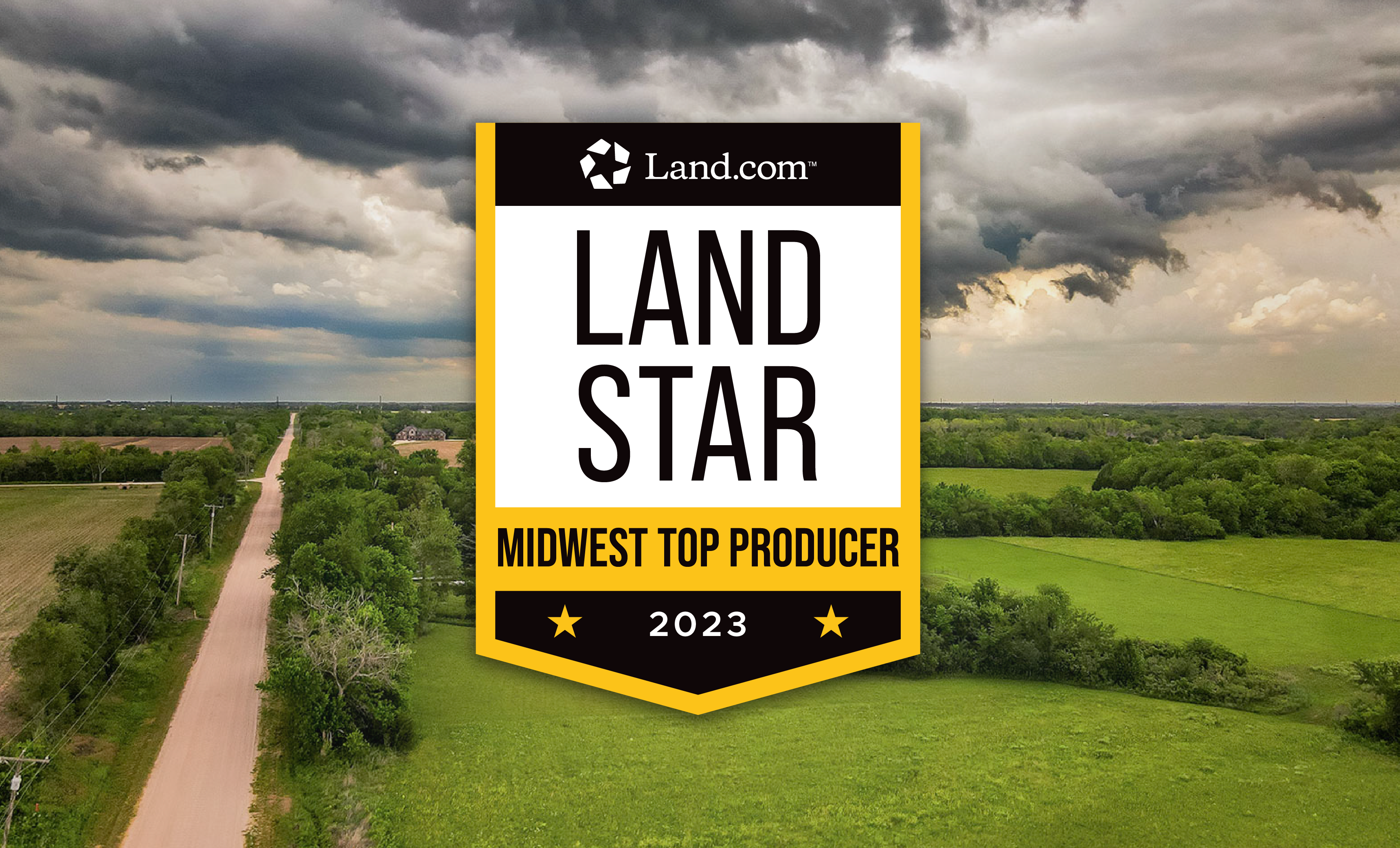 McCurdy Receives Top Producer Award by Land Star for 2023